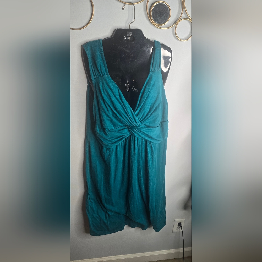 Elegant Teal Dress